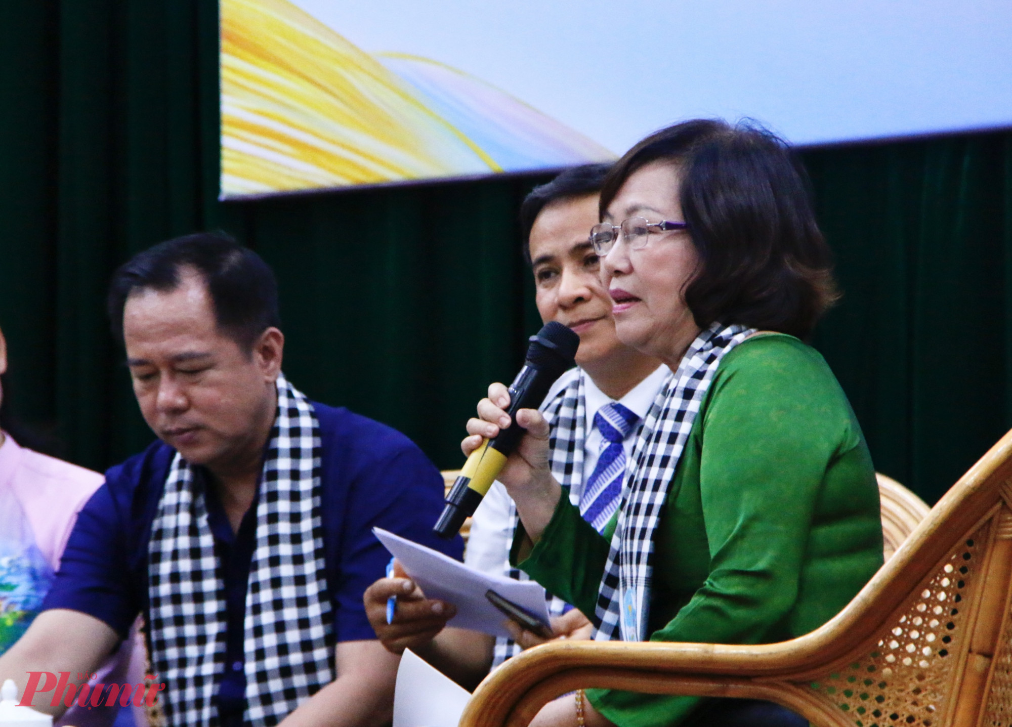 bà Tô Thị Kim Hoa - Phó chủ tịch Hội Bảo vệ quyền trẻ em TPHCM.